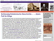 Tablet Screenshot of geschichte-s-h.de